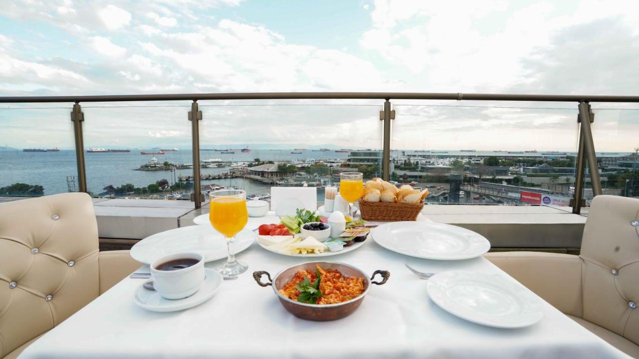 Aura Marina Hotel Istambul Exterior foto